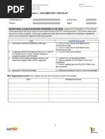 Draft CM - P - Form 2.1 2.10 SGLG Documentary Checklist - National Orientation