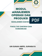 Modul Manajemen Operasi & Produksi