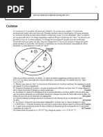 Cyclotron: Devoir Libre de Sciences Physiques N°13