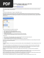 Descriptive Statistics Excel - Stata