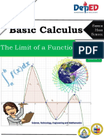 Q3 Basic Calculus Module On Limits