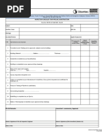 C8516 CLT QMT 0001 Inspection Checklist For Pipeline Construction