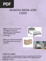 Making Beds and Cots