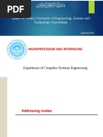 Microprocessor - Addressing Modes