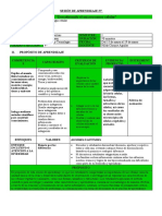 4° - Sesion de Aprendizaje - 1 - Unidad 2 - Secundaria