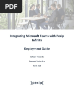 Pexip Infinity Microsoft Teams Deployment Guide V31.a