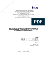 Trabajo de Grado Analisis de Los Lineamientos Administrativos Sobre La Planificacion Fiscal y Su Relacion Con El Flujo de Caja en Calzados Sicura, CA