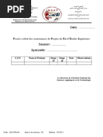 FO-PFE-31 00 Procès-Verbal Des Soutenances de Projets de Fin D'etudes Ingénieurs (Etudiant)