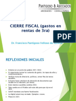 Cierre Fiscal