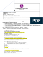 Guía #5 Lenguaje 4 Medio - Evaluación