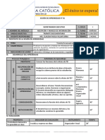 Formato de Sesión de Aprendizaje