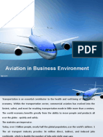 Aviation - Business Environment