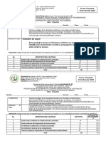 Herramientas de Evaluación 3er. Trimestre 2022. Educación Musical Primero Básico.