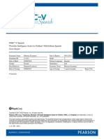 Wisc V Spanish Sample Report Spanish1