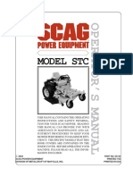 2004 Scag Tiger Cub Opertors Manual