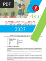 III Plan Anual 2023 V Ciclo Asuncion