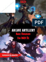 Arcane Artillery Basic