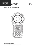 FOTOMETRO Mul4617 - Manual