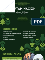 Contaminación Atmosférica. SA.