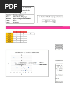 Interpolacion Lagrange