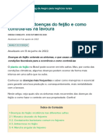 Doenças Do Feijão - 11 Principais e Como Controlá-Las Na Lavoura