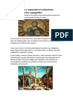 Origen y Expansión El Cristianismo