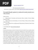 The Expanded Maxwell's Equations For A Mechano-Driven Media System That Moves With Acceleration