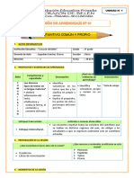 SESIONES 2° GRADO - 4° Semana