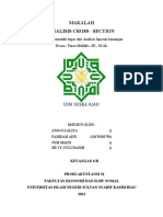 Analisis Cross Section