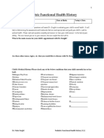 Pediatric Health Assessment