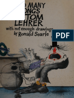 Tom Lehrer - Too Many Songs by Tom Lehrer (PVG)