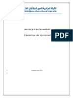 Fascicule 2 SPECIFICATIONS TECHNIQUES CONCEPTION POSTES GAZ GN - RH - GF