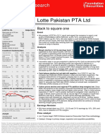 Chemical - LOTPTA - Reduction in Margins - FSL