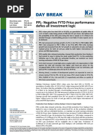 E&P - PPL - Negative Price Performance and Investment Outlook - IGIS