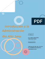 Intro Administración