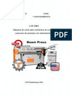 35 Ton Beam Press CNC X Series User Manual Tra