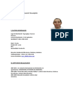 Curriculum Vitae Josue Mondragon N.1