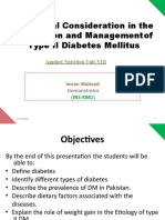 Unit 8 Nutritional Consideration in The Prevention and Management of Type II Diabetes Mellitus, Educational Platform