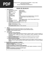 Calculo Iv Esiq 2020 Silabo