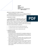 Demanda de Indemnizacion Por Daños y Perjuicios - Contrato Cesion de Derechos.