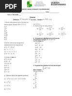 Guia Potencias 1° Medio