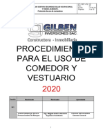 Procedimiento de Uso de Comedores