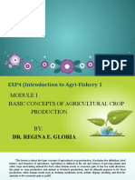 Module 1 Agri Fishery