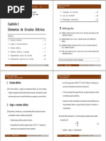 Capítulo 1 - Elementos de Circuitos Elétricos - 4 Pags