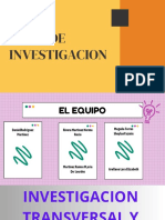 Presentación Proyecto de Investigación Minimalista Verde y Beige