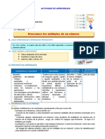 D4 A2 SESION MAT. Buscamos Múltiplos de Un Número.