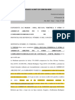 Cancelacion de Vuelo Competencia Federal Materia Aerocomercial - RESUMIDO