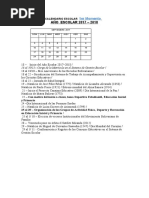 CALENDARIO ESCOLAR 1er Momento