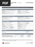 TUConsumerProfile SampleReport