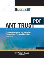 Casenote Legal Briefs For Antitrust, Keyed To Sullivan, Hovenkamp, and Shelanski (Casenote Legal Briefs Series)